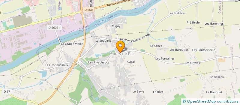 localisation de l'entreprise PLANTES ET NUTRIMENTS à COURS-DE-PILE
