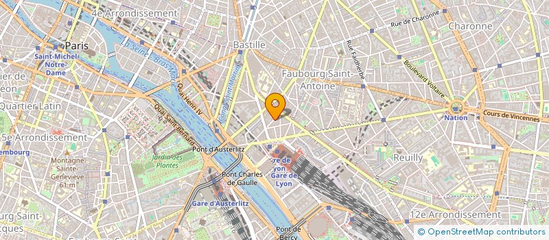 localisation de l'entreprise PLANTES,SCIENCES & TRADITIONS  PARIS