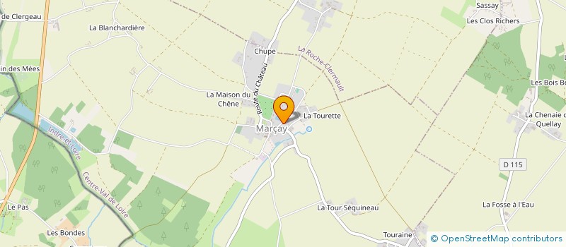 localisation de l'entreprise PLANTES & TERRE  MARCAY