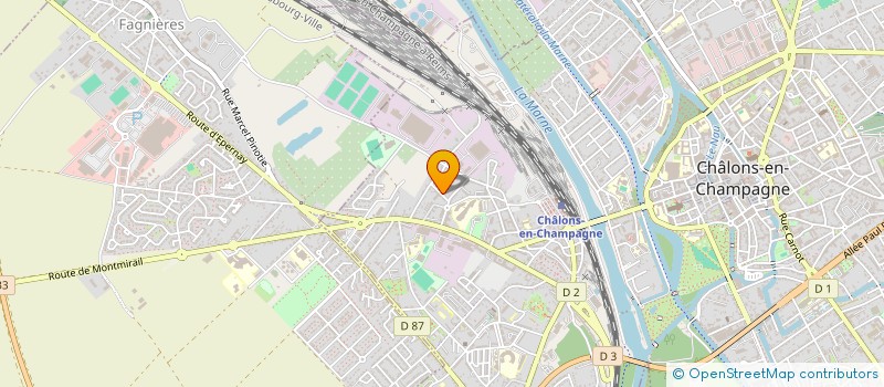 localisation de l'entreprise PLANTIER à CHALONS-EN-CHAMPAGNE
