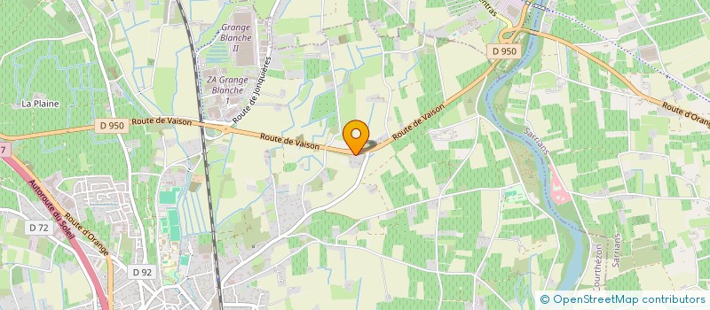 localisation de l'entreprise PLANTIN  COURTHEZON