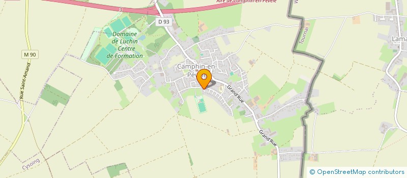 localisation de l'entreprise PLANTONS NOTRE OXYGENE à CAMPHIN-EN-PEVELE