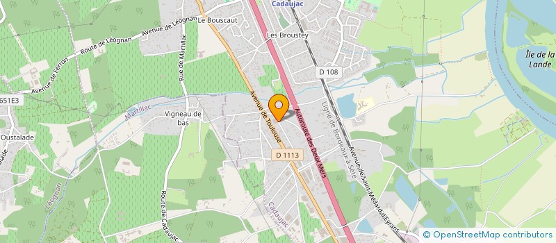 localisation de l'entreprise PLANTOVER  CADAUJAC