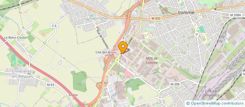 localisation de l'entreprise PLANWAD à LILLE