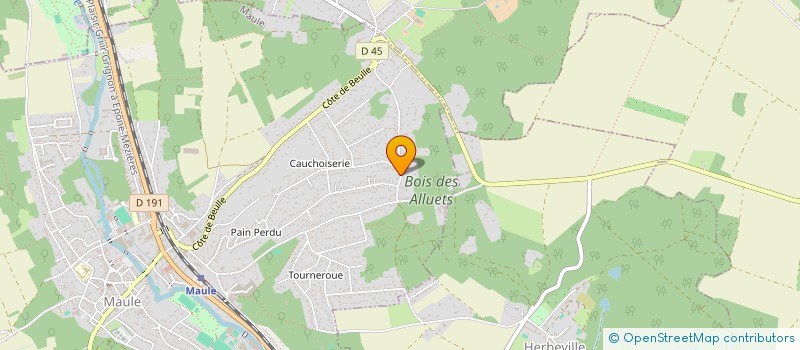 localisation de l'entreprise PLAPPERS  MAULE