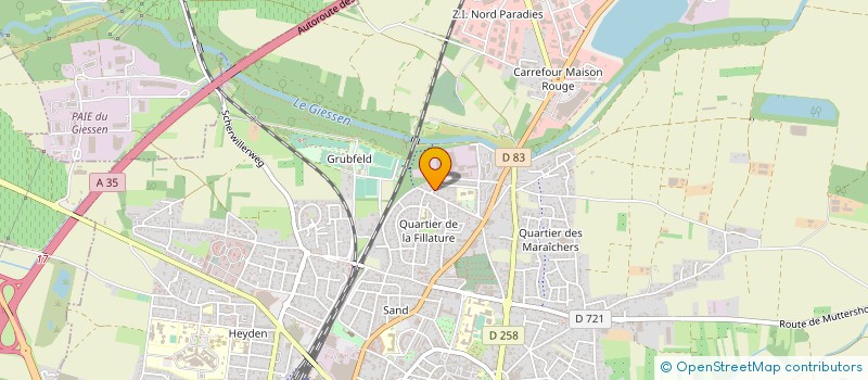 localisation de l'entreprise PLAQ DESIGN  SELESTAT