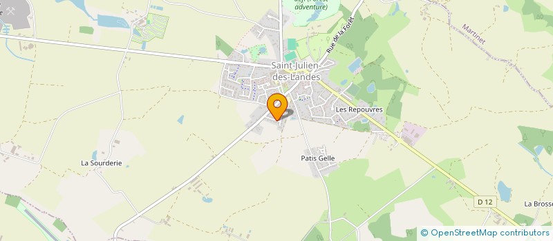 localisation de l'entreprise PLAQUE & CO  GEMOZAC