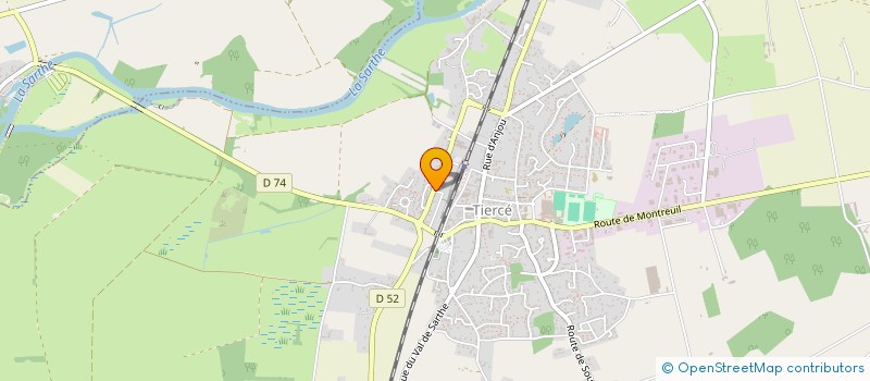 localisation de l'entreprise PLAQUE ET STYLE  TIERCE