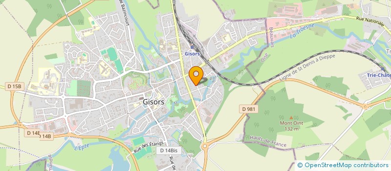 localisation de l'entreprise PLAQUIN-VASCODEGAMA à GISORS