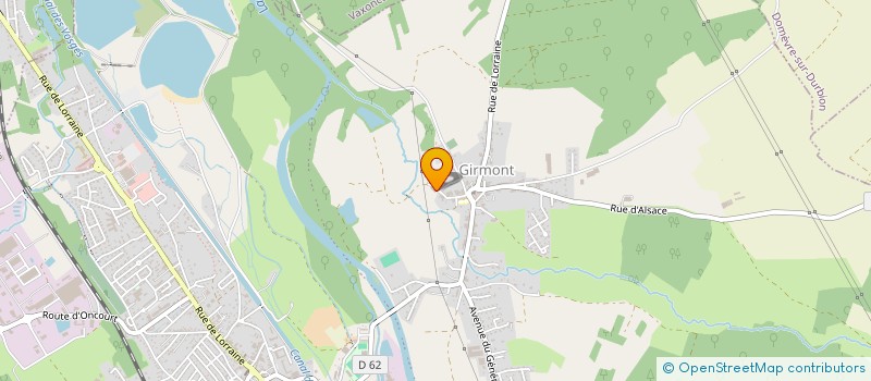 localisation de l'entreprise PLAQUISO EST à THAON-LES-VOSGES