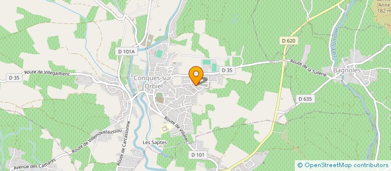 localisation de l'entreprise PLAQUISTE DU SUD à CARCASSONNE