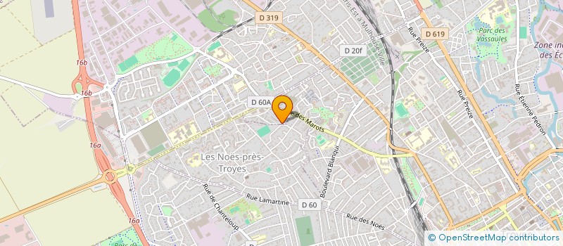 localisation de l'entreprise PLAQUISTE ISOLATION PRO à TROYES