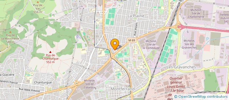 localisation de l'entreprise PLAQUISTE PRO 63  CLERMONT-FERRAND