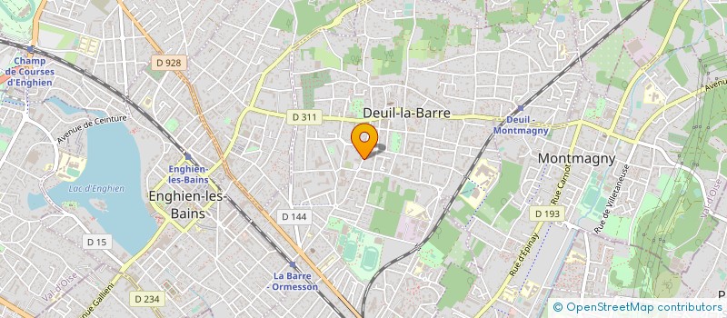 localisation de l'entreprise PLAQUISTES PROFESSIONNELS PARISIENS à DEUIL-LA-BARRE