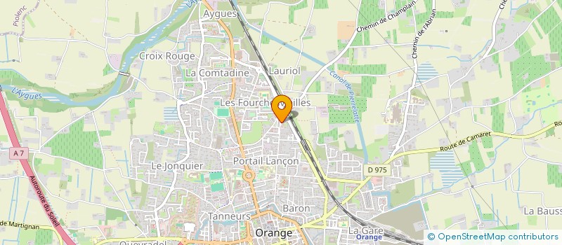 localisation de l'entreprise PLAS  ROCHEFORT-DU-GARD