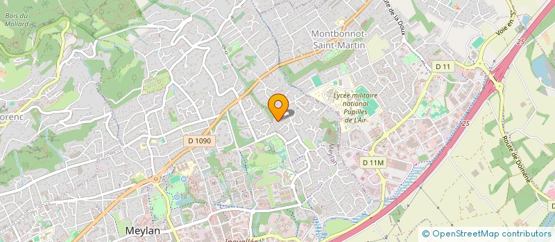localisation de l'entreprise PLASCH-C  MEYLAN