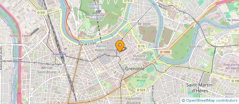 localisation de l'entreprise PLASMA à GRENOBLE