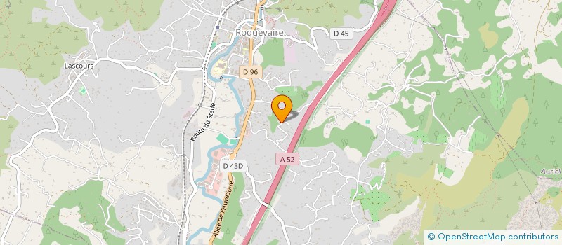 localisation de l'entreprise PLASMA II  ROQUEVAIRE