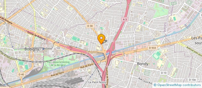 localisation de l'entreprise PLASSE NET CONSTRUCTION  BOBIGNY