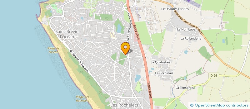 localisation de l'entreprise PLASSIER COMPAGNIE à SAINT-BREVIN-LES-PINS