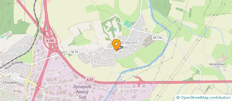 localisation de l'entreprise PLAST  FLEVILLE-DEVANT-NANCY