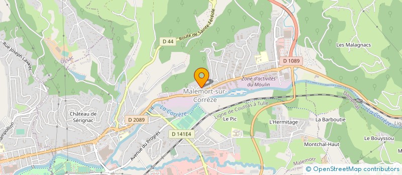localisation de l'entreprise PLAST-INOV à MALEMORT