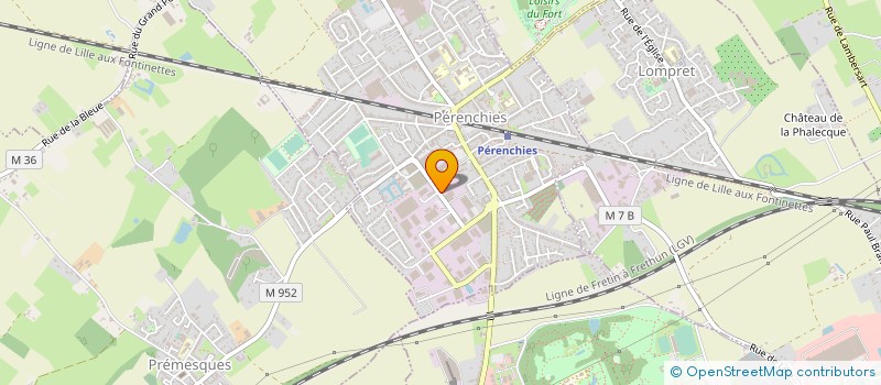 localisation de l'entreprise PLASTAL à PERENCHIES