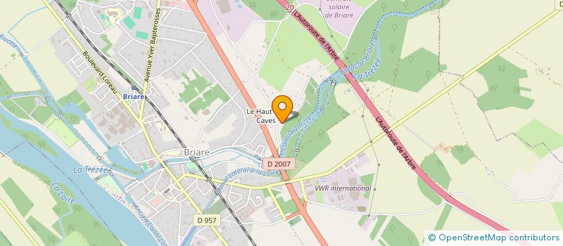 localisation de l'entreprise PLASTI-COACH ET PARTENAIRES à BRIARE