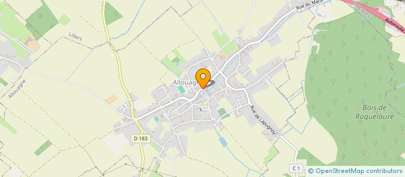 localisation de l'entreprise PLASTIBO FRANCE  ALLOUAGNE