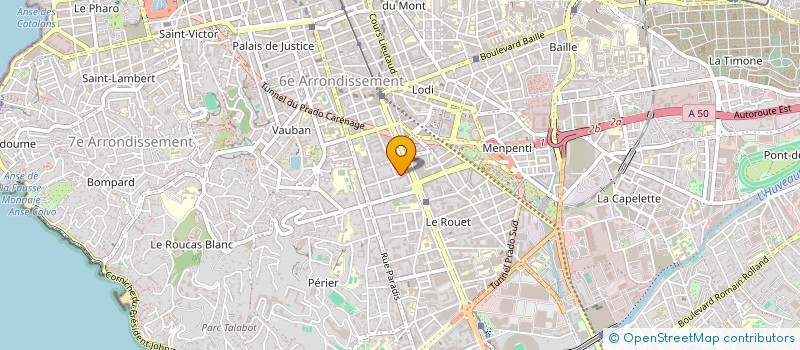 localisation de l'entreprise PLASTIC TEAM à MARSEILLE