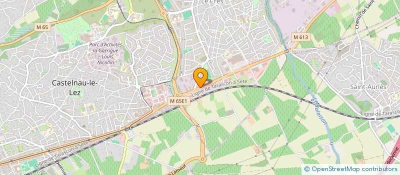 localisation de l'entreprise PLASTICMAT à LE CRES