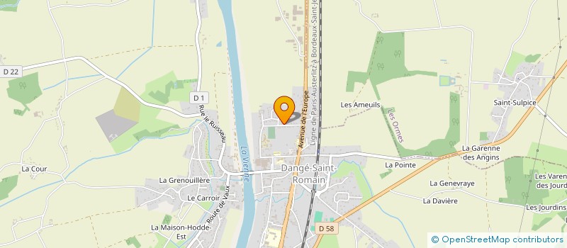 localisation de l'entreprise PLASTIDA à DANGE-SAINT-ROMAIN