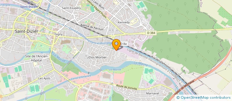 localisation de l'entreprise PLASTIFER à SAINT-DIZIER
