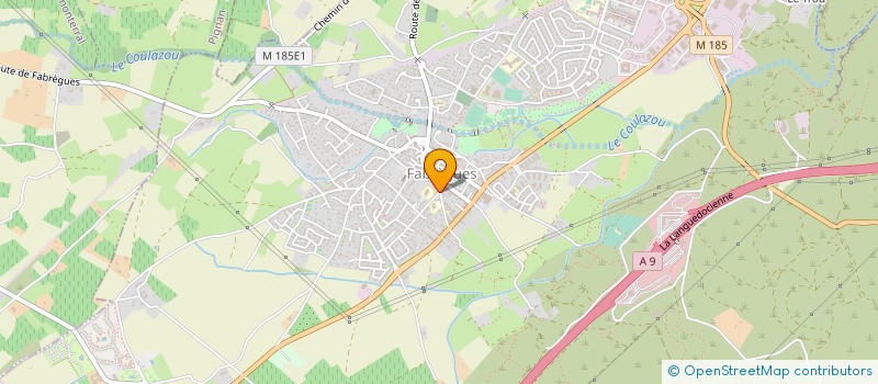 localisation de l'entreprise PLASTIFICATION SERVICE à FABREGUES