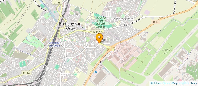 localisation de l'entreprise PLASTIFORM à BRETIGNY-SUR-ORGE