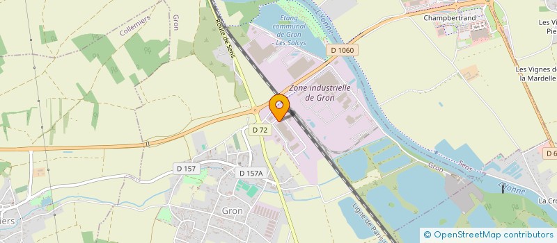 localisation de l'entreprise PLASTIKPACK FRANCE  GRON