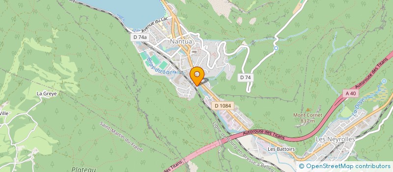 localisation de l'entreprise PLASTIKSERECYCLE, RECYCLONS PLUS RECYCLONS MIEUX  NANTUA