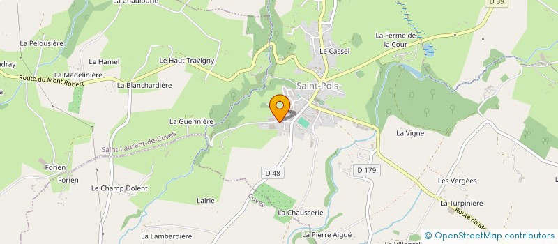 localisation de l'entreprise PLASTIMETAL à SAINT-POIS