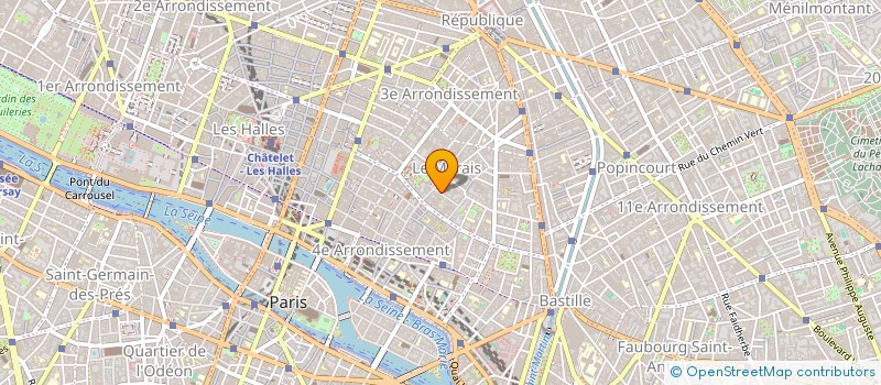 localisation de l'entreprise PLASTIPRO à PARIS