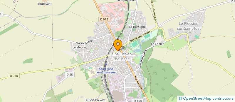 localisation de l'entreprise PLASTIQUE FORME PICARDIE à AVRECHY