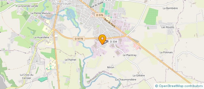 localisation de l'entreprise PLASTIQUE MANCHE SUD à SAINT-HILAIRE-DU-HARCOUET