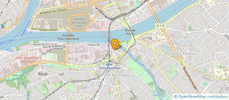 localisation de l'entreprise PLASTIQUE SUD NCN à NANTES