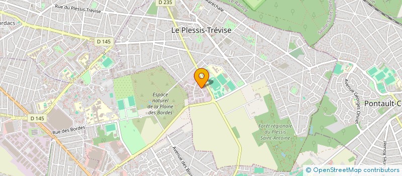 localisation de l'entreprise PLASTIQUES DU VAL DE MARNE à LE PLESSIS-TREVISE