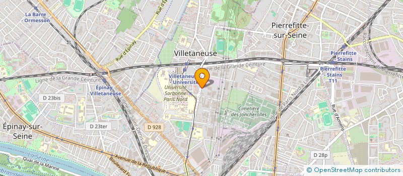 localisation de l'entreprise PLASTIQUES DYNOVA à VILLETANEUSE
