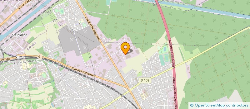 localisation de l'entreprise PLASTIQUES POPPELMANN FRANCE à RIXHEIM