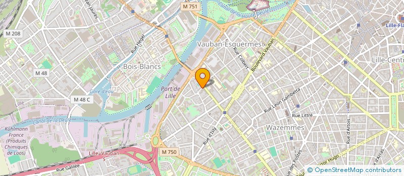 localisation de l'entreprise PLASTIQUIP à LILLE