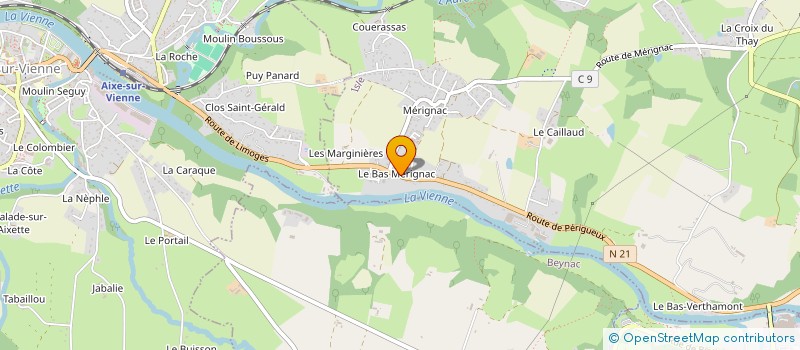 localisation de l'entreprise PLASTITEC à ISLE