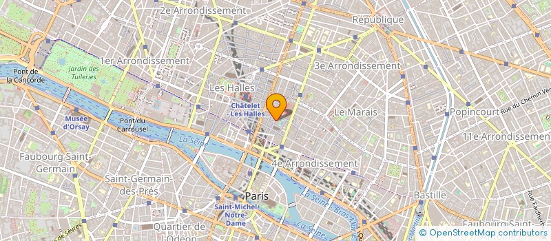 localisation de l'entreprise PLASTSYNERGIE à PARIS