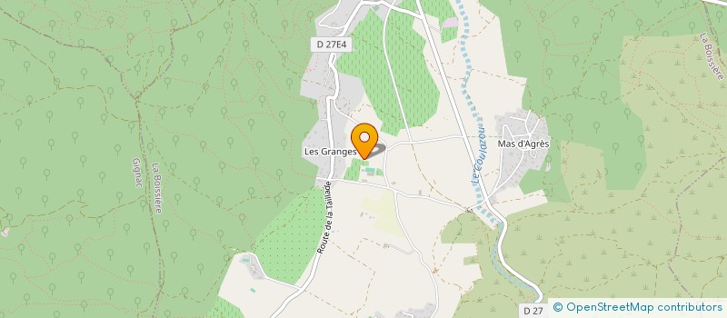 localisation de l'entreprise PLASTUBE à LA BOISSIERE