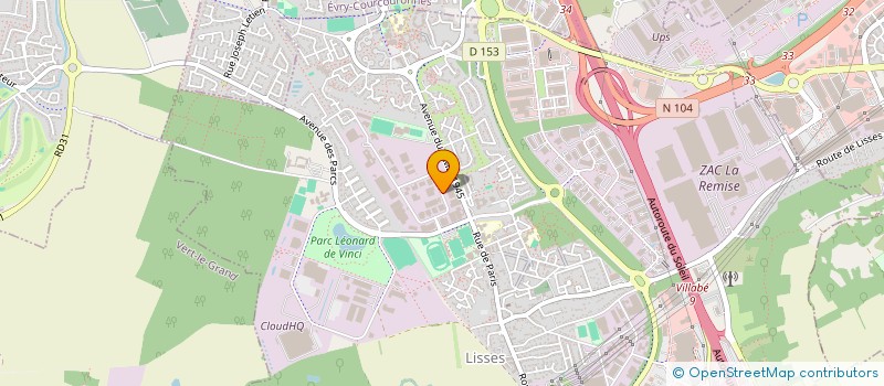 localisation de l'entreprise PLASTUNI-LISSES  LISSES